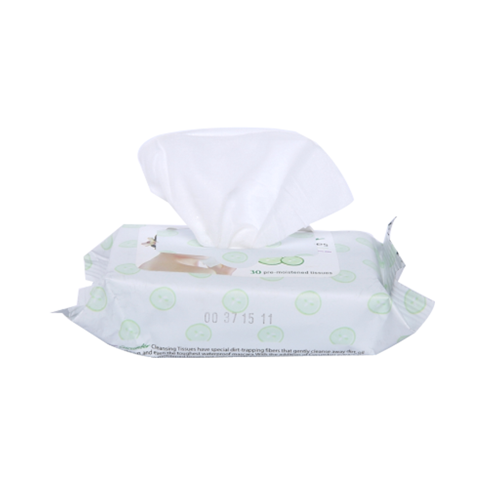travel 30 Counts Face Cleansing Tissues Wipes 