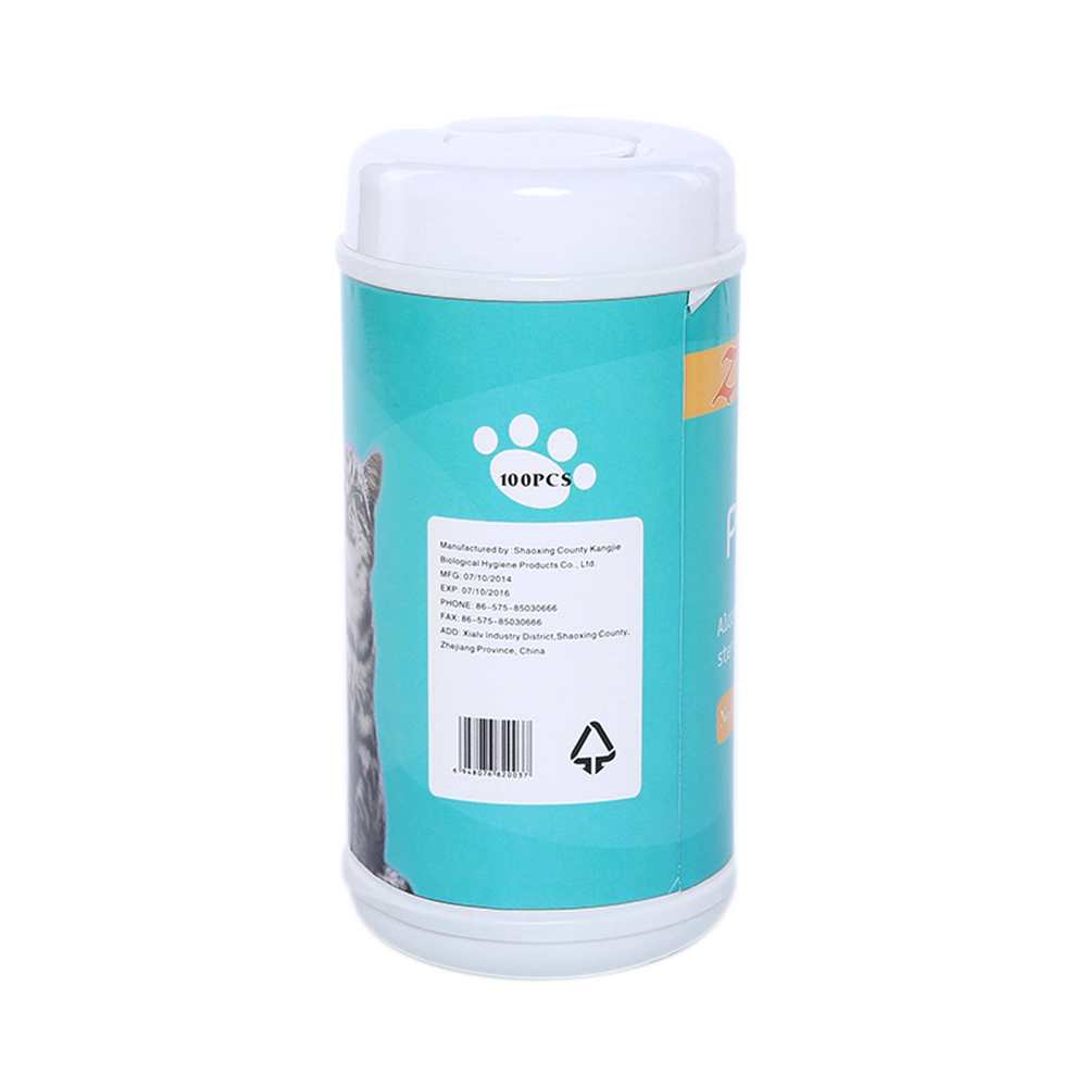 Pet Ear Clesner Wipes for Dogs & Cats