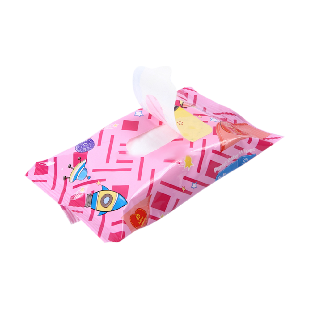 25PCS Portable Baby Cleansing Wipes 