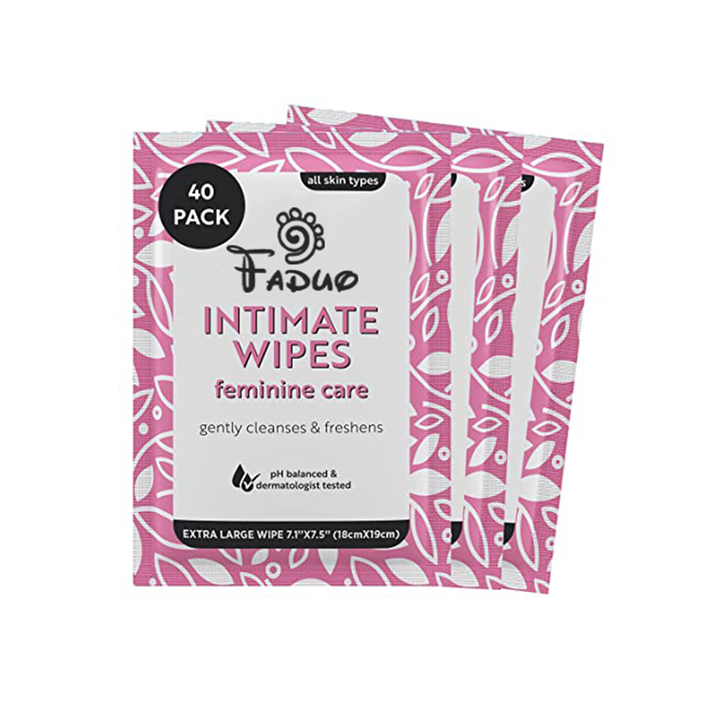 Portable Single Wrapped Intimate Wipes 