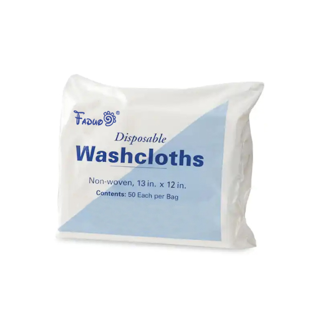 50 Counts Disposable Nonwoven Washcloths