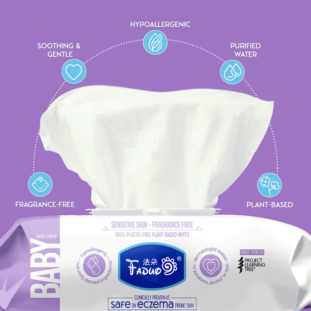 Unscented Skin Care Baby Wipes