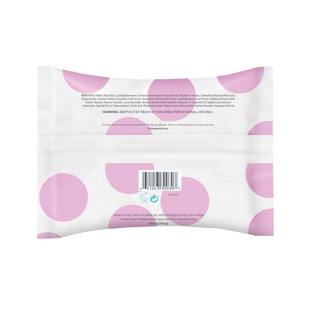 Oil-free Makeup Remover Wipes for All Skin Types