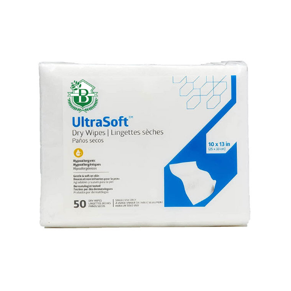 Ultra Soft Super Absorbent Dry Cleansing Wipes